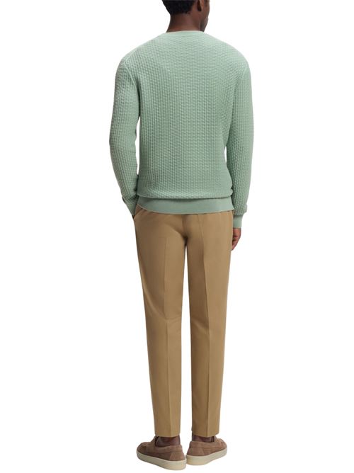 Maglione in cotone strutturato Hugo Boss | 50545283373